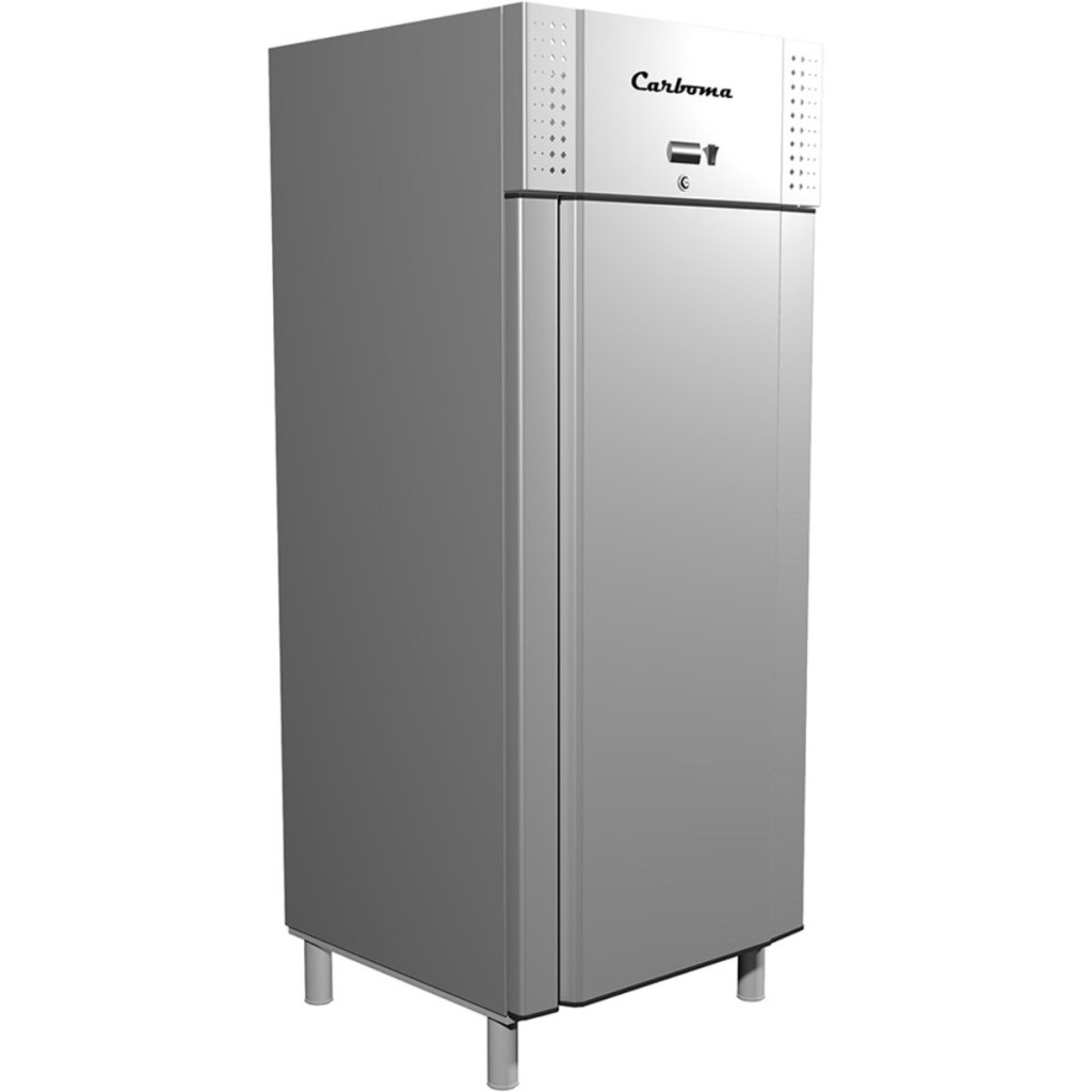 Шкаф комбинированный Carboma RF700 INOX