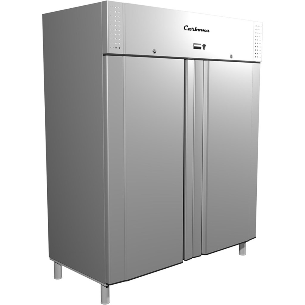 Шкаф комбинированный Carboma RF1120 INOX