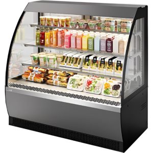 Витрина кондитерская Chilz VETE OFT 90 серый матовый, шлифованная нержавейка