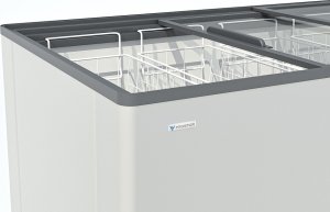 Ларь морозильный с прямым стеклом Frostor F 215 C серый - Изображение 2