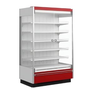 Горка холодильная МХМ Купец ВХСп-1,25 new с дверьми стеклопакет (боковины стеклопакет)