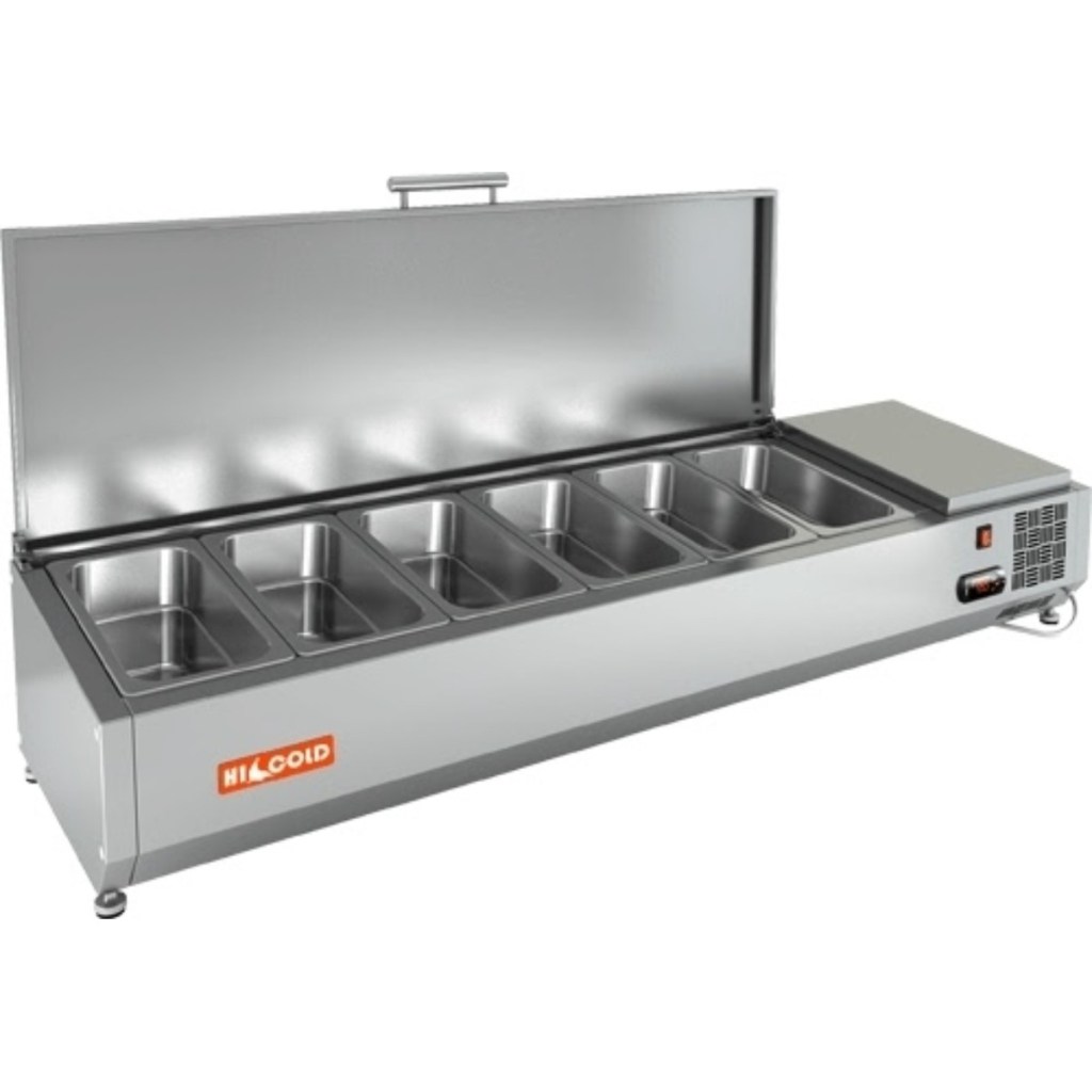 Витрина холодильная для ингредиентов HICOLD VRTU 1425 1/3 