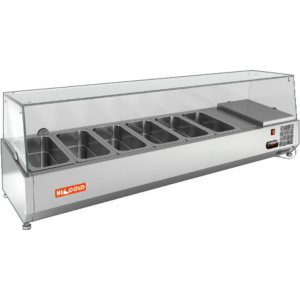 Витрина холодильная для ингредиентов HICOLD VRTG 1390 1/4