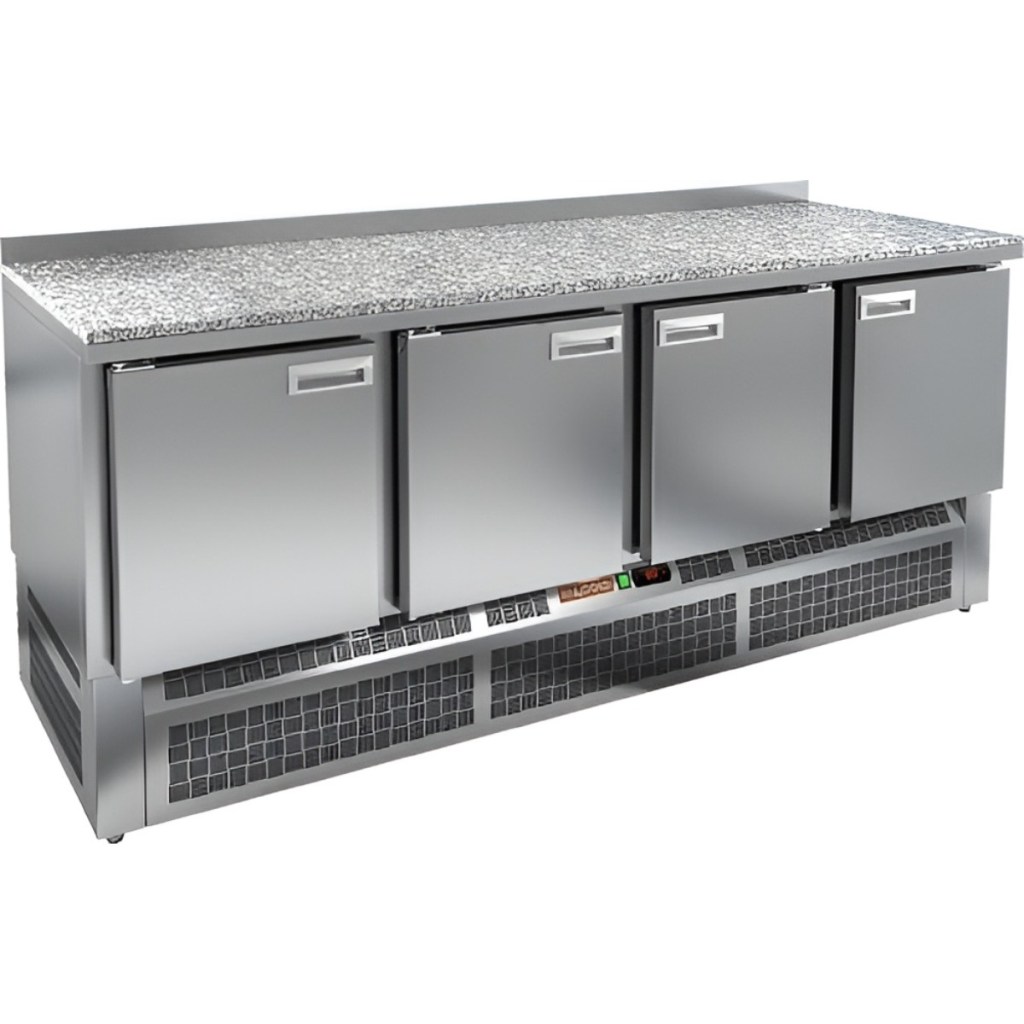 Стол холодильный среднетемпературный HiCold SNE 1111/TN камень