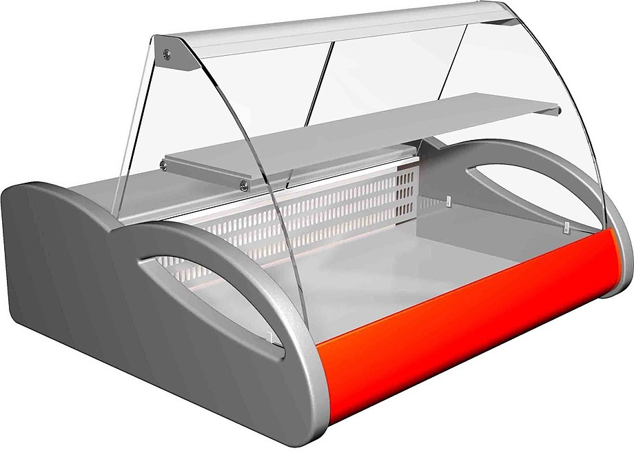Витрина холодильная настольная Carboma A87 SM 1,0-1 (ВХС-1,0 Арго) (цвет по схеме стандарт)