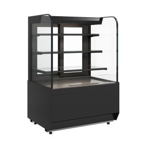 Витрина кондитерская Carboma KR70 VM 0,9‑2 Standard (9005) открытая