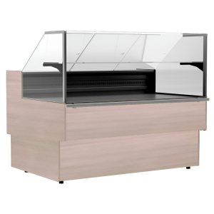 Витрина холодильная Carboma GC110 VM 1,5-1 (ВХС-1,5 Carboma GC 110 (динамика)) (1006 дуб)