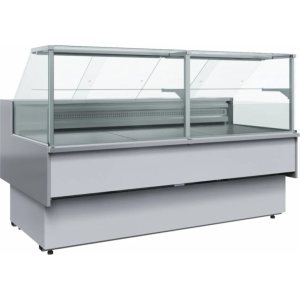 Витрина холодильная Carboma GC110 SV 2,5-1 (ВХСр-2,5 Carboma GC 110) (сталь)