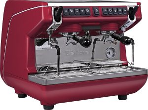Кофемашина Nuova Simonelli Appia Life Compact 2 Gr V красная, высокая группа