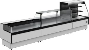 Витрина холодильная GC95 VV 1,25-1 без боковин (версия 2.0) (цвет по схеме стандарт) - Изображение 2