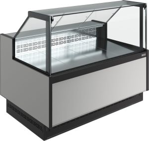 Витрина холодильная Carboma GC110 SM 1,5-1 без боковин (версия 2.0) (9006-0430)