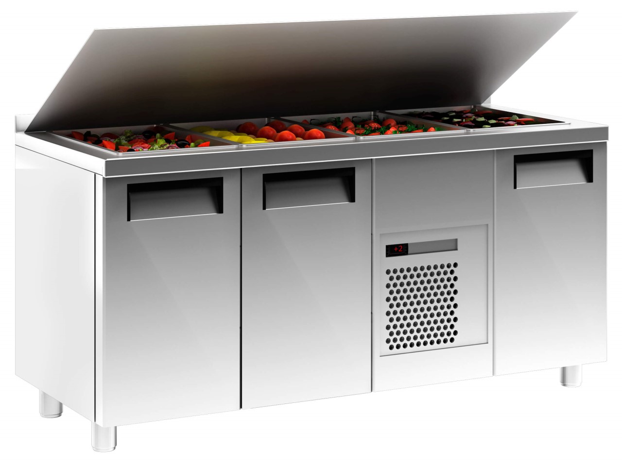 Холодильный стол для приготовления салатов Сarboma T70 M3sal-1 0430 (SL 3GN)