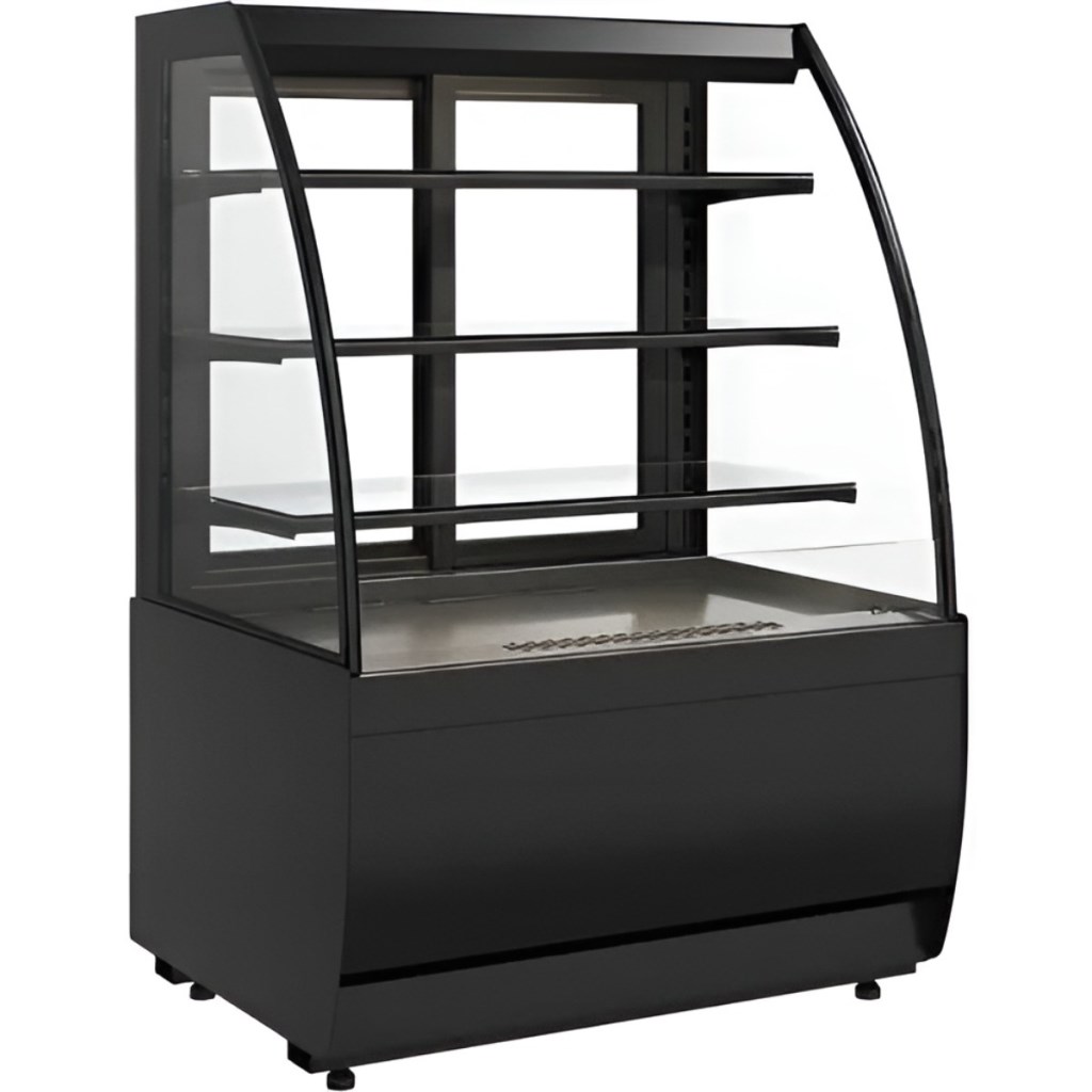 Витрина кондитерская Carboma K70 VM 0,9-2 Standard открытая (версия 2.0) (9005)