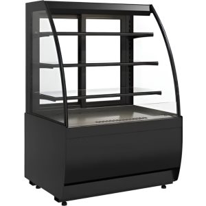Витрина кондитерская Carboma K70 VM 0,9-2 Standard открытая (версия 2.0) (9005)